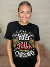 Holly Jolly Christmas Graphic Tee