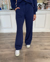 Quincy Wide Leg Pants-Electric Indigo