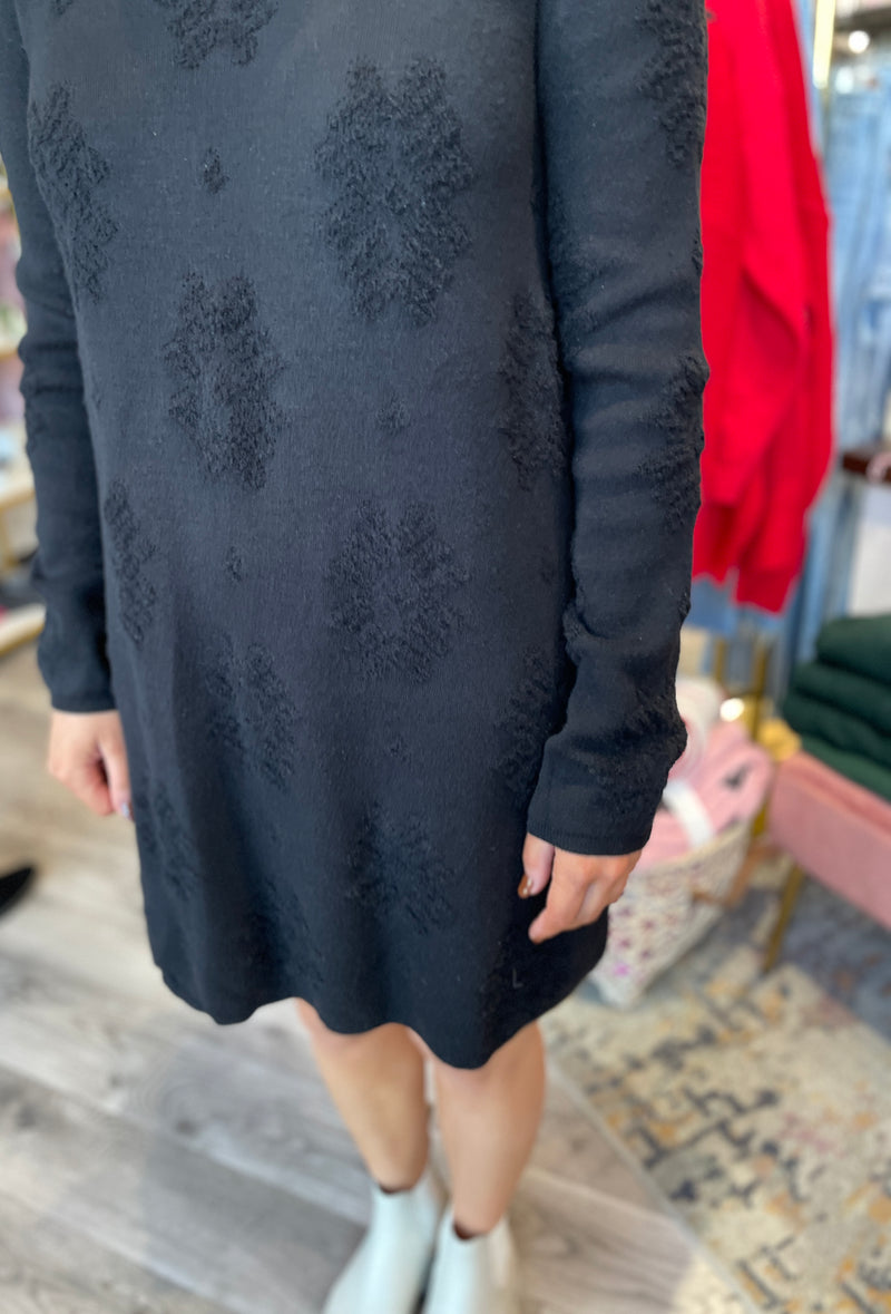 Lena Sweater Dress in Black by Z Supply