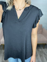 Liz Flutter Sleeve Top