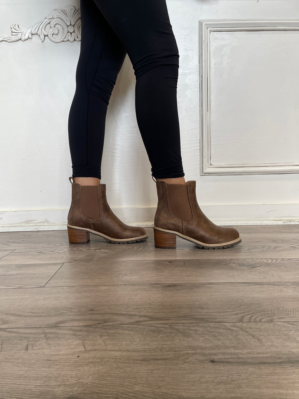 Corkys Doohickey Booties in Taupe