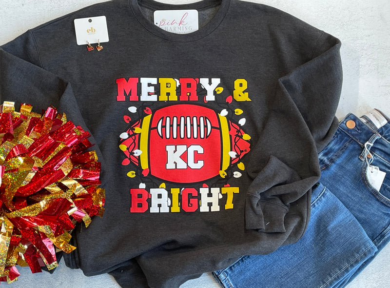 Merry & Bright KC Crewneck