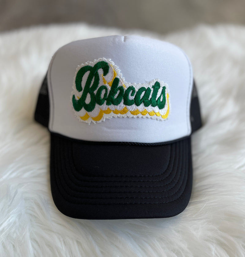 Bobcats Script Foam Trucker Hat