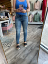 Cara Mid Rise Skinny Jeans