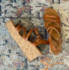 Blowfish Malibu Aurora Wedge Sandal-Scotch