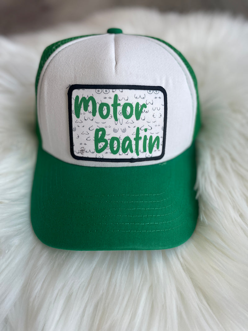 Motor Boatin Trucker Hat