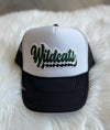 Wildcats Script Foam Trucker Hat