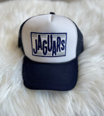 Jaguars Staggered Foam Trucker Hat