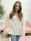 Ember Sweater in Light Oatmeal Heather by Z Supply