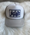 Jaguars Staggered Foam Trucker Hat