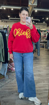 Chiefs Yarn Embroidered Sweatshirt