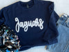 Jaguars Yarn Embroidered Sweatshirt