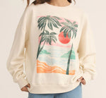 High Tide Sunday Sweatshirt-Sea Salt