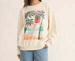 High Tide Sunday Sweatshirt-Sea Salt