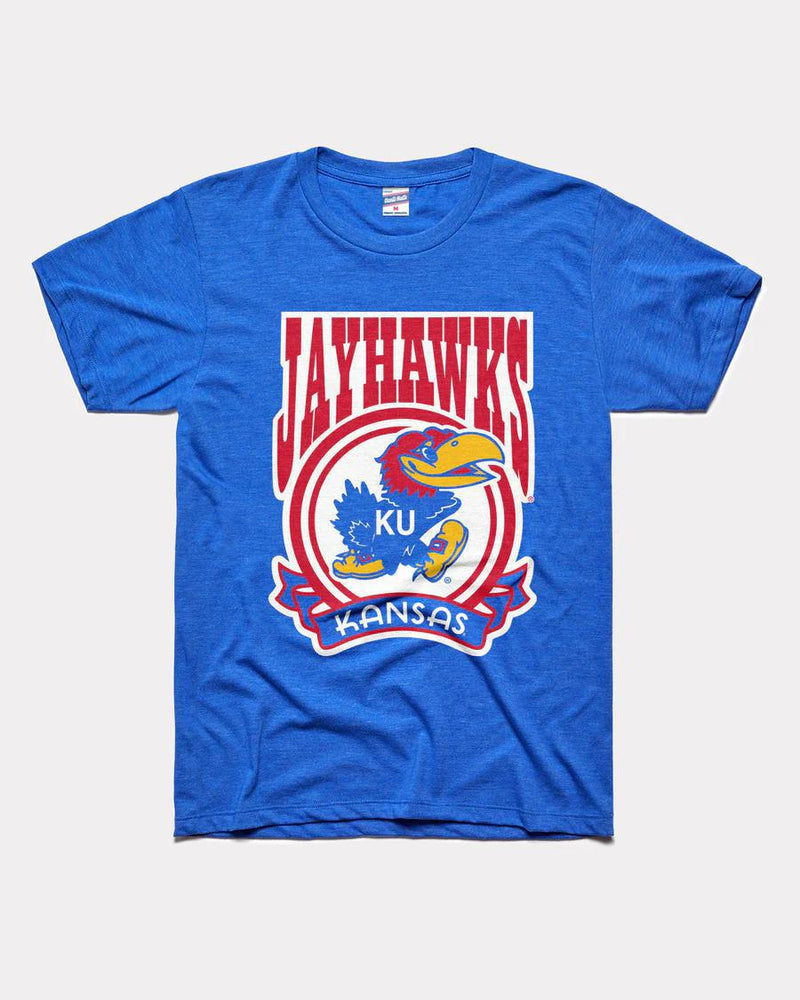 Kansas Jayhawks Cola Tee by Charlie Hustle