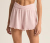 Cross Over Stripe Short-Lilac Punch