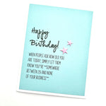 Muddy Mouth Birthday Cards