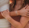 Mother/Daughter K'lani Hair Tie Bracelet Set