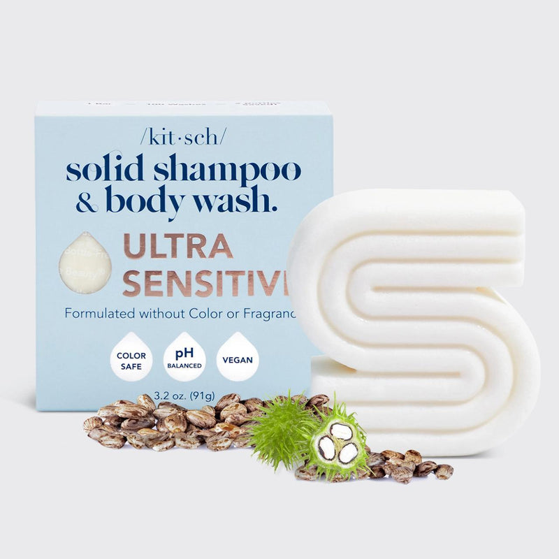 Kitsch Ultra Sensitive Shampoo & Body Wash Bar