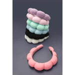 Spa Sponge Terry Towel Scalloped Headband