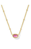 Mini Elisa Gold Satellite Pendant Necklace