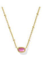 Mini Elisa Gold Satellite Pendant Necklace