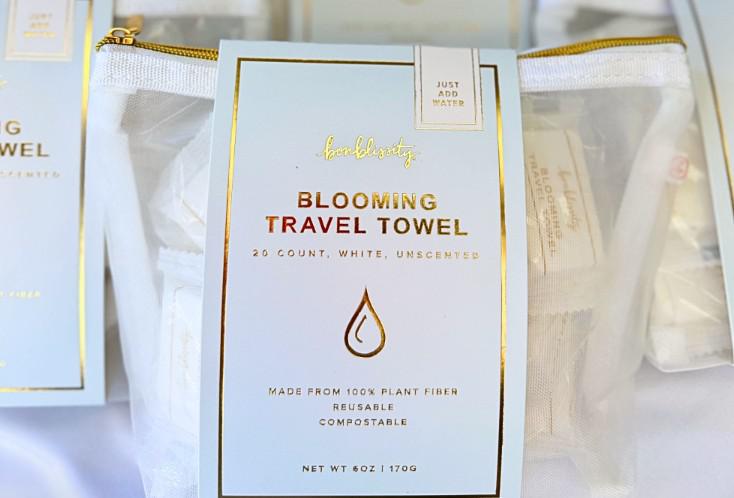 Blooming Travel Towel Case