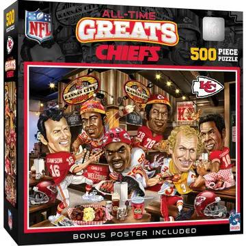 Kansas City Chiefs All Time Greats Puzzle