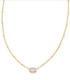 Mini Elisa Gold Satellite Pendant Necklace