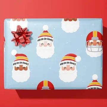 Kansas City Football Mahomes Gift Wrap