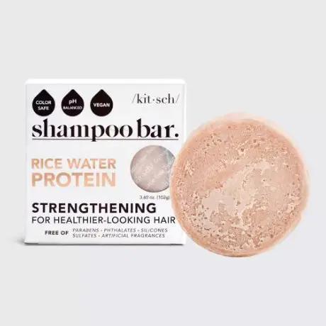 Kitsch Rice Water Protein Shampoo Bar for Hair Growth
