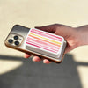 Tech Candy Piggy Back Power-Pink Pattern