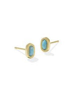 Mini Ellie Gold Stud Earrings
