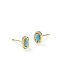 Mini Ellie Gold Stud Earrings