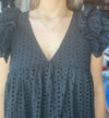 Bianca Ruffle Romper Dress