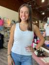 Avala V-Neck Rib Top by Z Supply