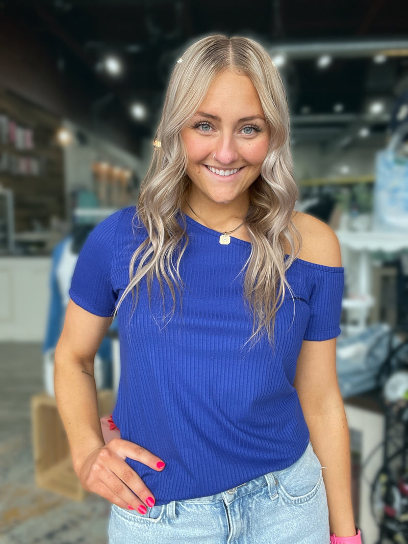 Abbie Asymmetrical Top