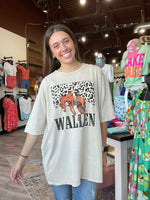 Wallen Cowboy Oversized Graphic Tee