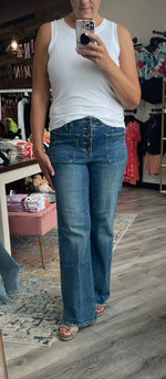 James Catalina Super High Rise Wide Leg Jeans by Dear John