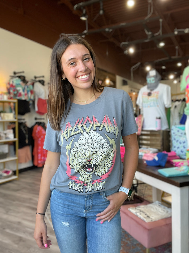 Def Leopard Free Spirit Graphic Tee