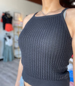 Diana Sweater Tank in Black by Z Supply