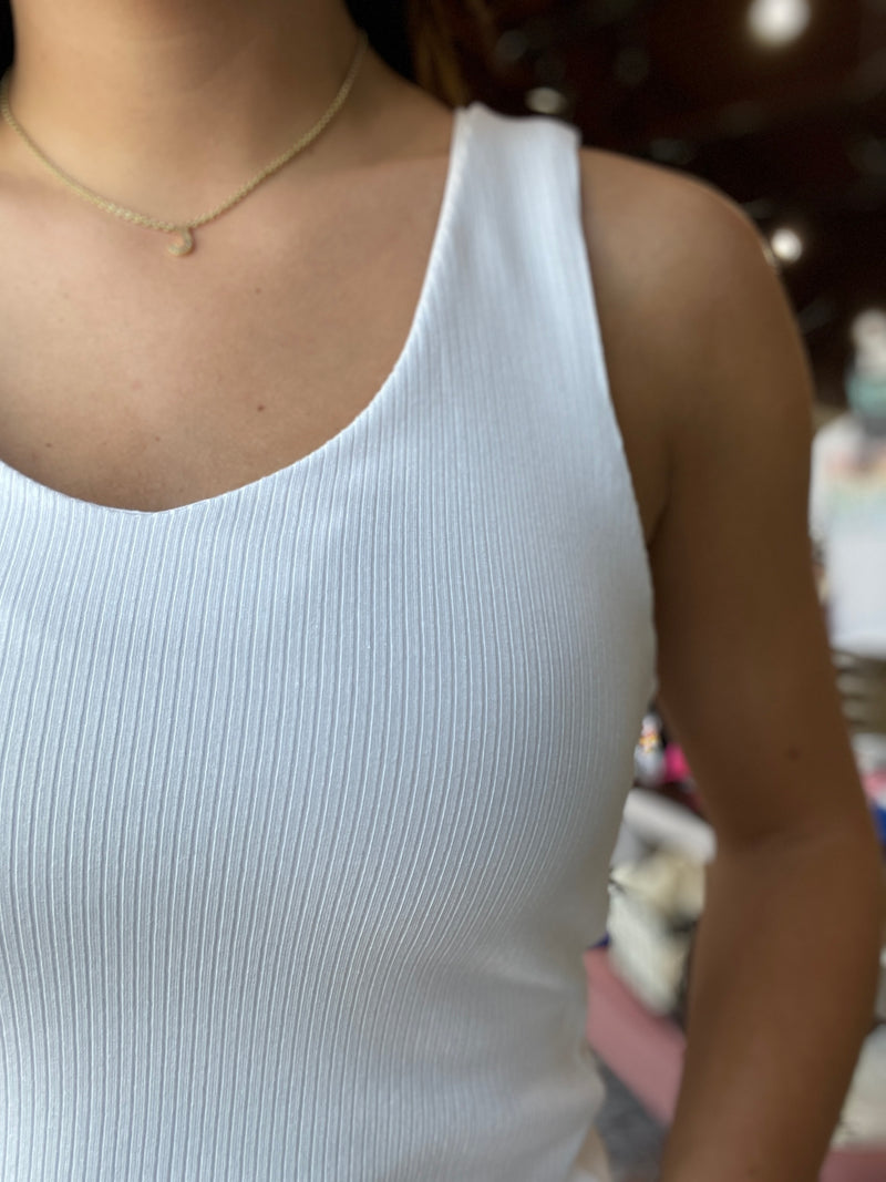 Avala V-Neck Rib Top by Z Supply