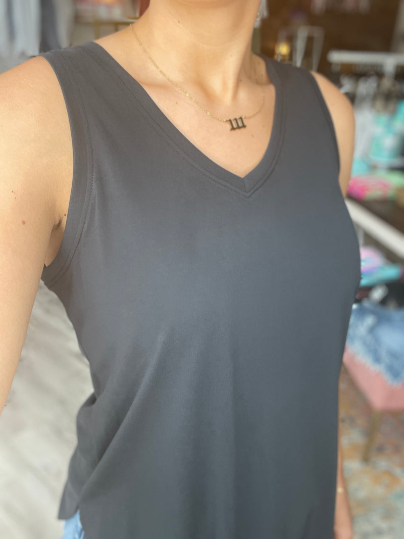 Ellis V-Neck Top by Another Love