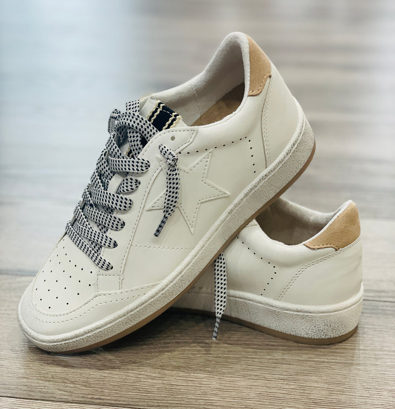 ShuShop Paz Sneakers in Sand Suede