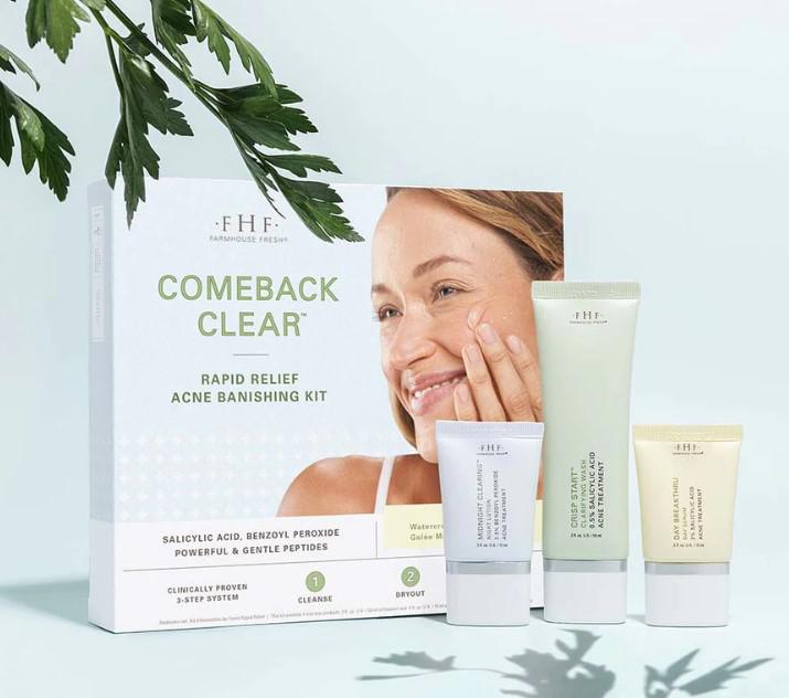 Comeback Clear™ Rapid Relief Acne Kit