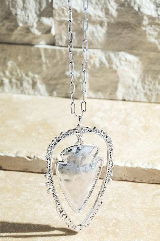 Arrowhead Pendant Necklace