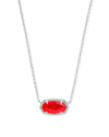 Elisa Necklace in Red Illusion