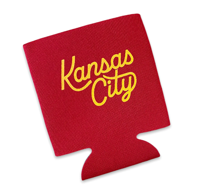 Kansas City Script Koozie