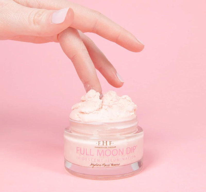 Full Moon Dip® Iridescent Illumination Ageless Facial Mousse with Peptides + Retinol