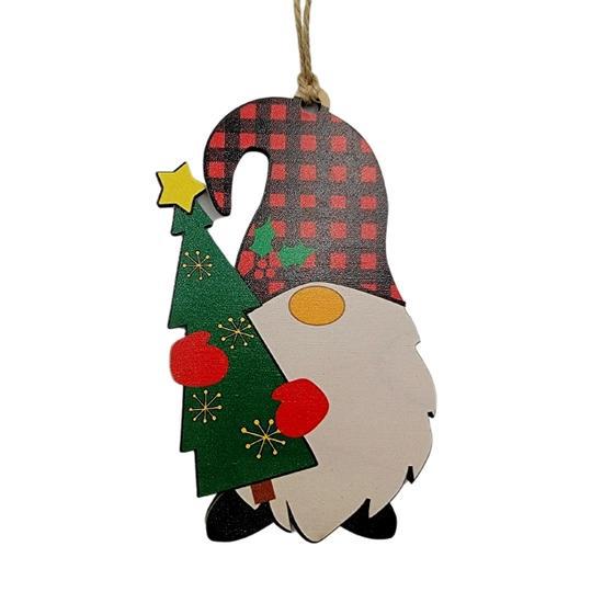 Christmas Gnome With Tree Ornament